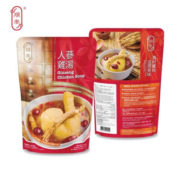 人參雞湯|500克|順南中式湯水|無味精防腐劑